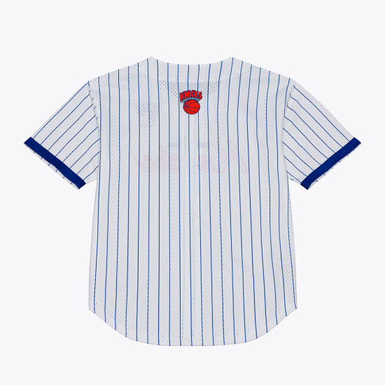 Mitchell & Ness Ανδρικό Baseball Jersey NBA Head Coach striped mesh button shirt